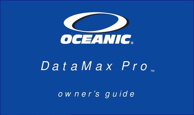 Oceanic DataMax Pro Manuel utilisateur