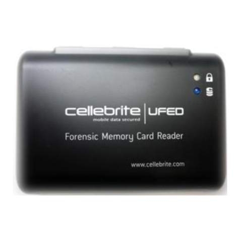 Cellebrite Forensic Memory Card Reader Manuel utilisateur