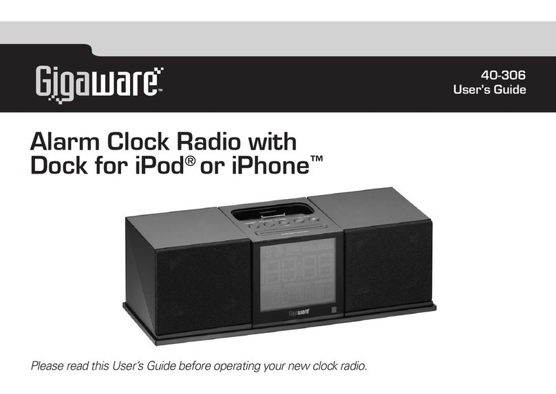 Gigaware 40-306 Manuel utilisateur Gigaware 40-306 Manuel utilisateur