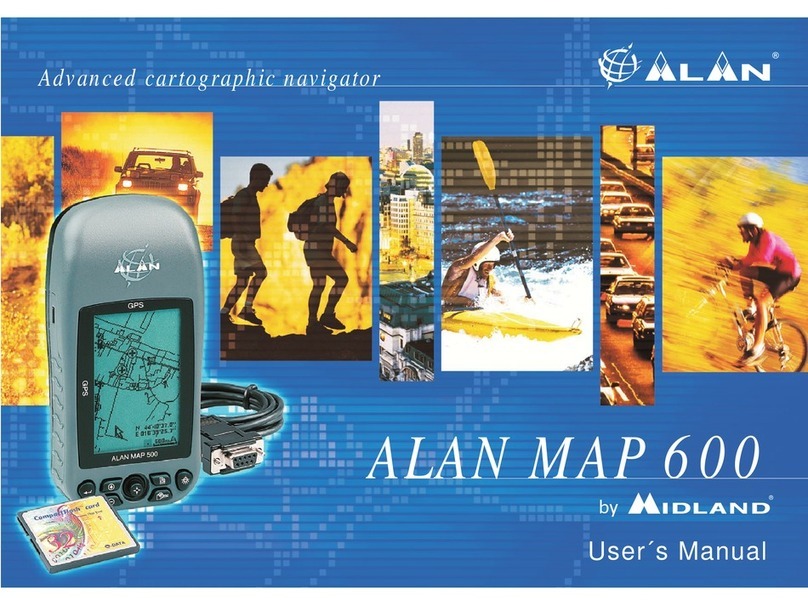 Midland ALAN MAP 600 Manuel utilisateur