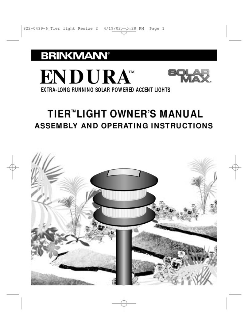 Brinkmann TIER Manuel utilisateur