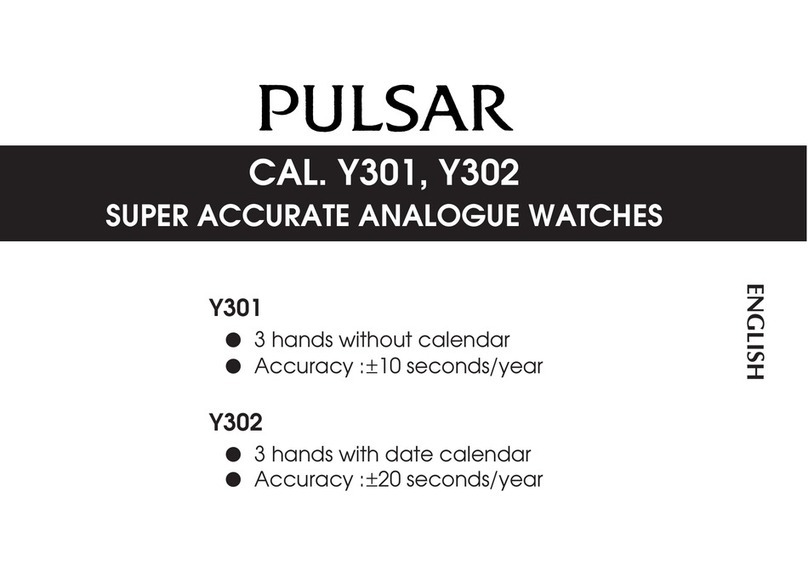 Pulsar Y302 Manuel utilisateur