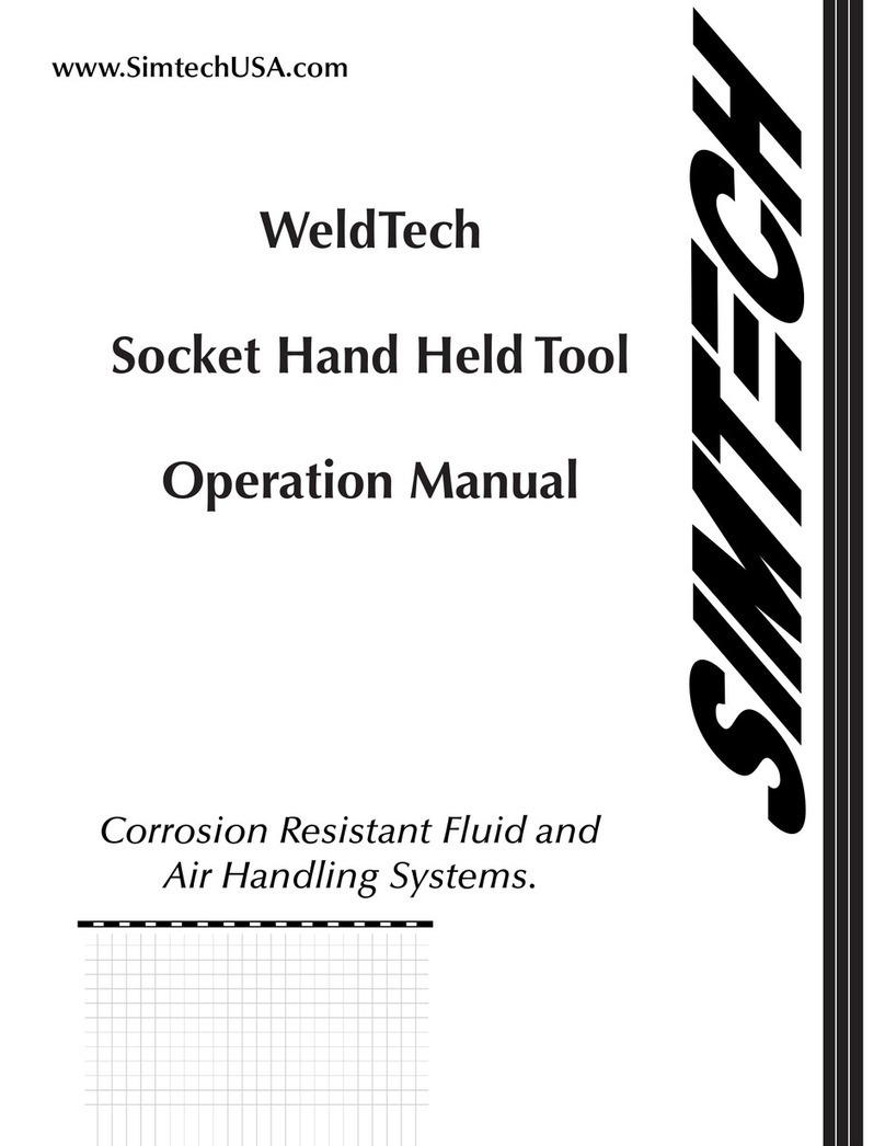SimTech WeldTech Manuel utilisateur