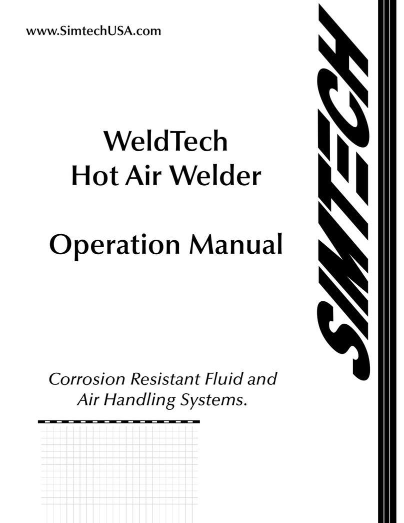 SimTech WeldTech Manuel utilisateur