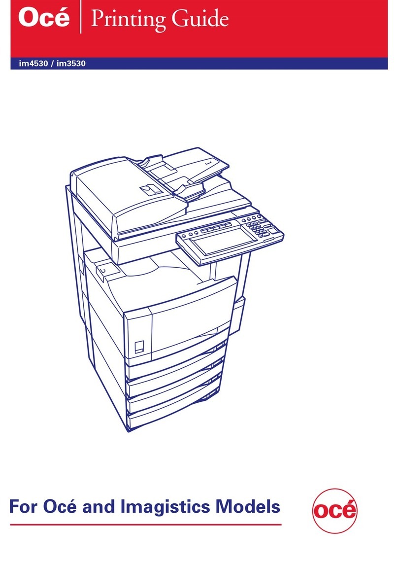 Oce im4530 Guide de configuration Oce im4530 Guide de configuration