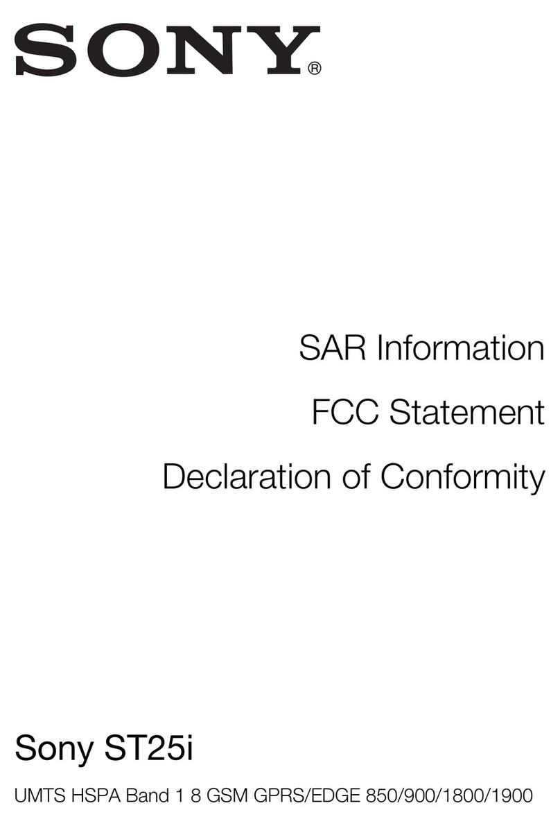 Sony XPeria ST25i Manuel du propriétaire