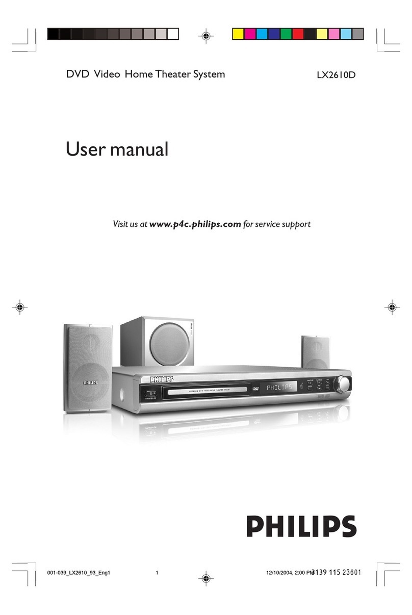 Philips LX2610D Manuel utilisateur