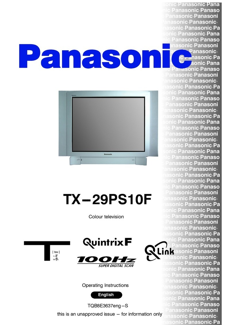 Panasonic TX-29PS10F Manuel utilisateur