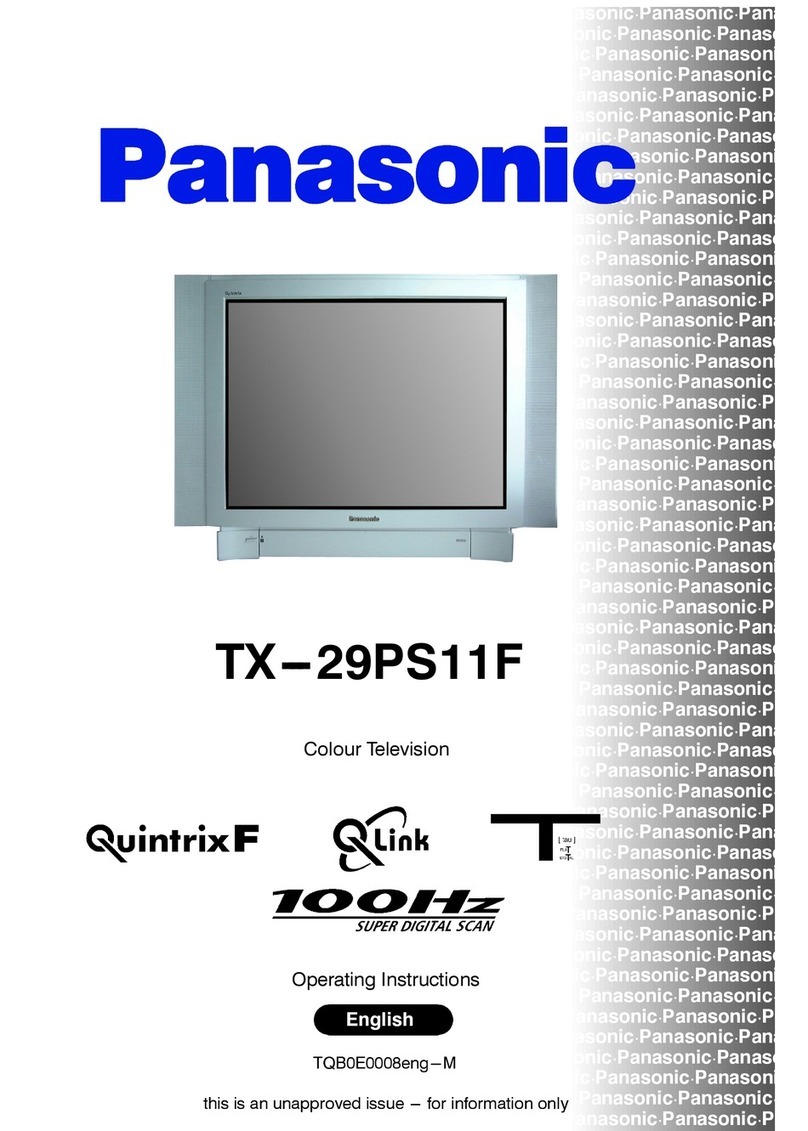 Panasonic TX-29PS11F Manuel utilisateur