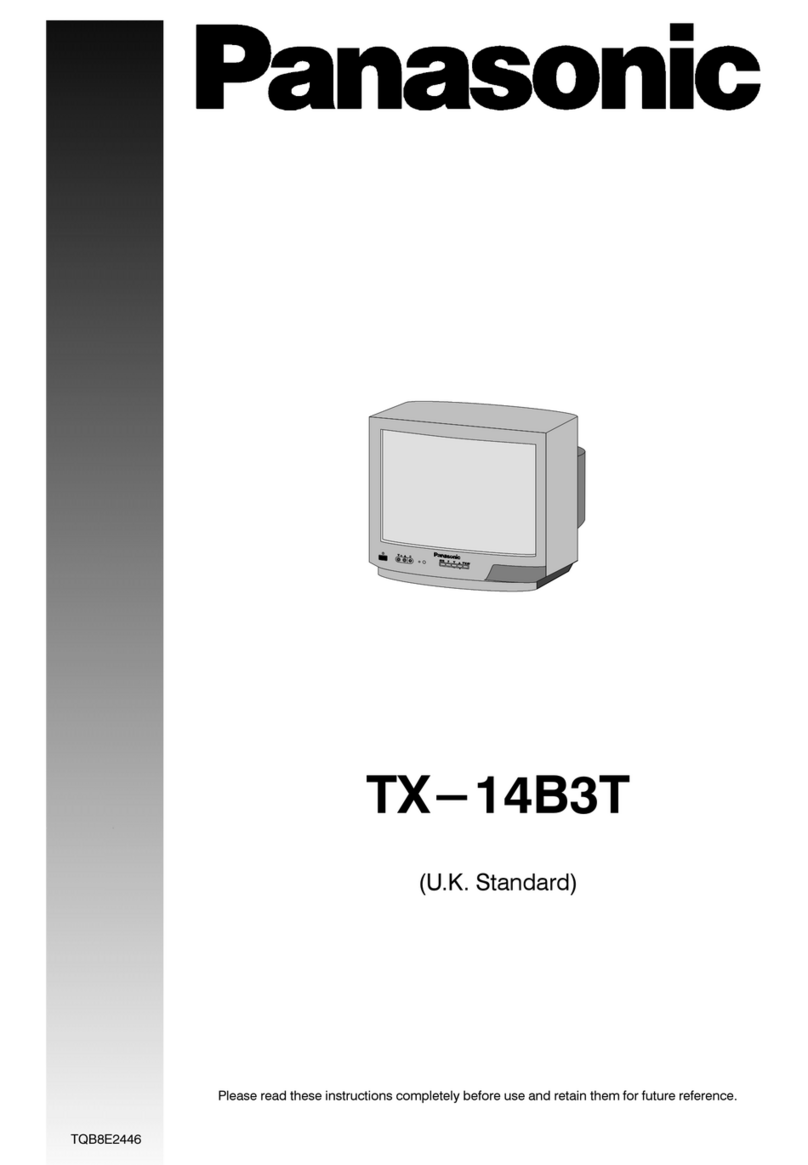 Panasonic TX-14B3T Manuel utilisateur