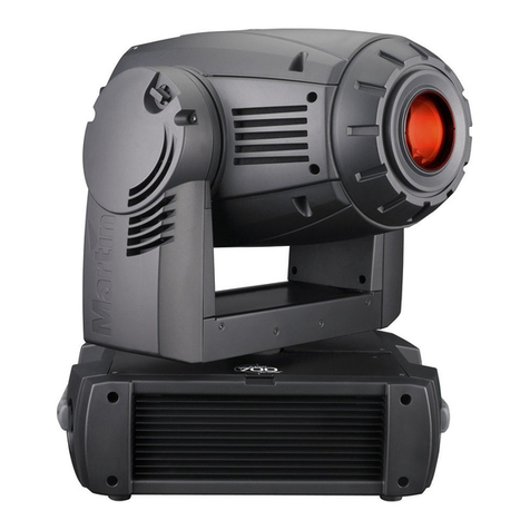 Martin MAC 700 PROFILE Manuel utilisateur