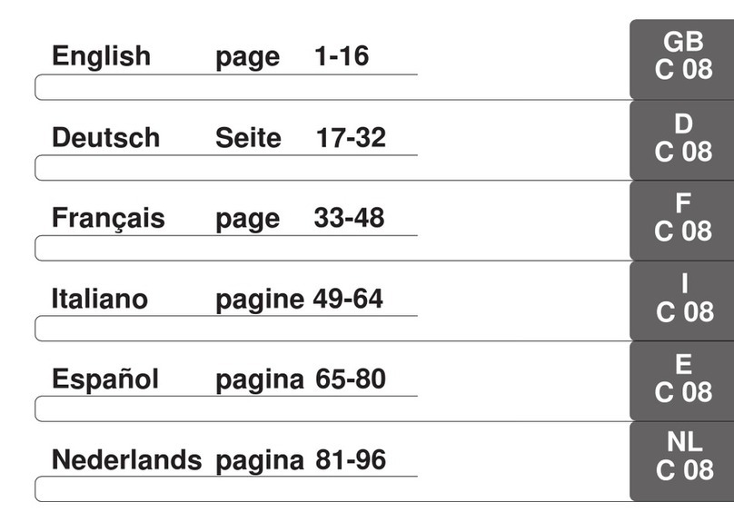 VDO CYTEC C 08 Manuel utilisateur