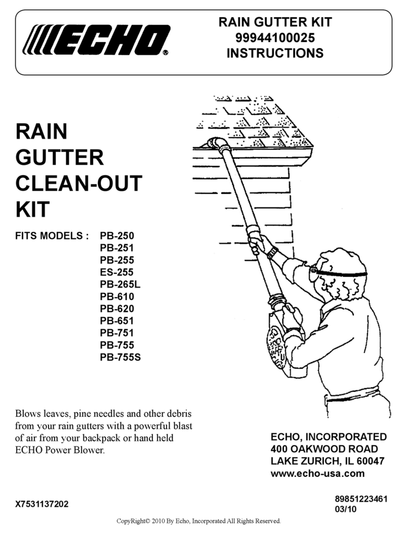 Echo 99944100025 Manuel utilisateur Echo 99944100025 Manuel utilisateur