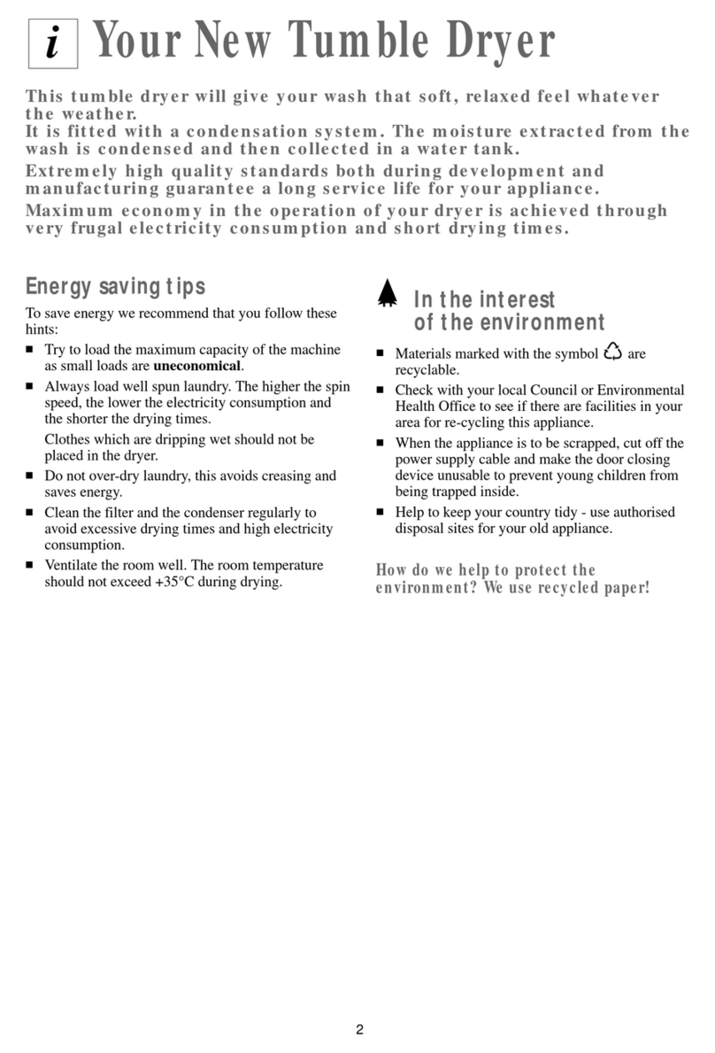 Tricity Bendix TM 565 C Guide produit