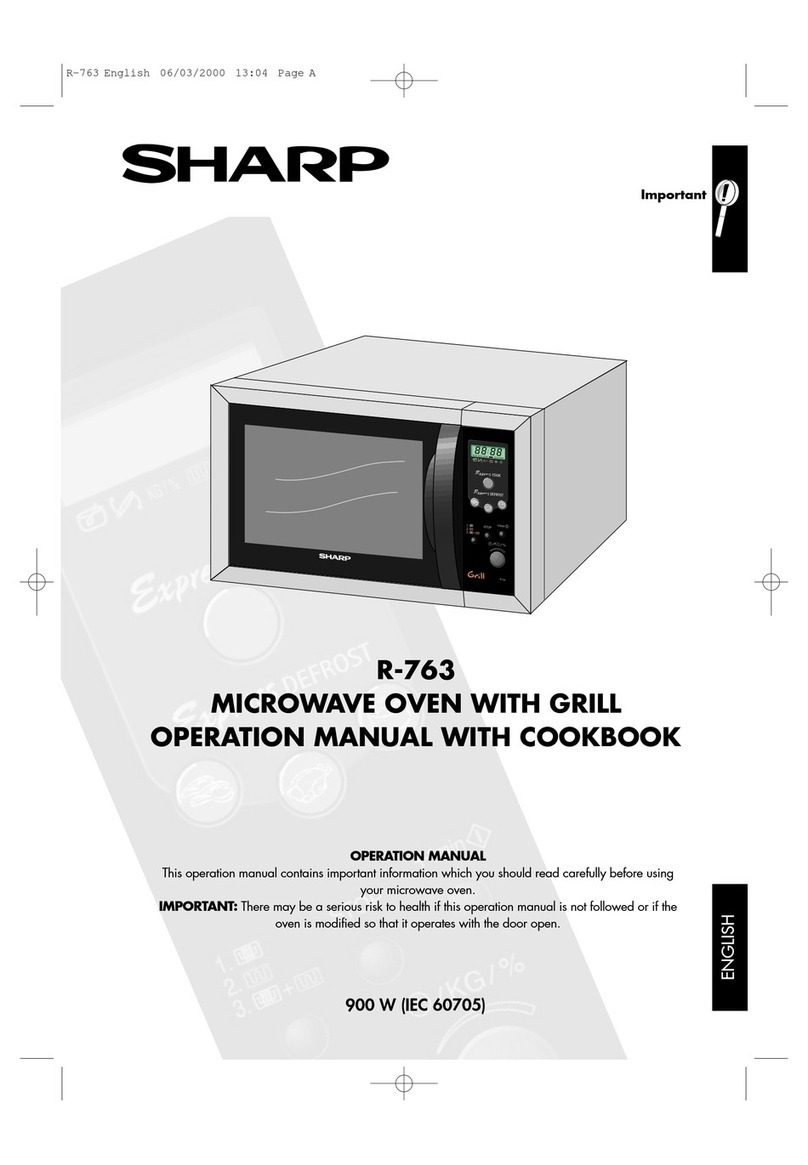 Sharp R-763 Mode d’emploi