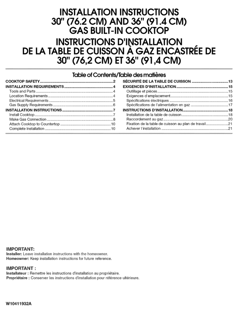 KitchenAid KFGU706VSS02 Manuel utilisateur KitchenAid KFGU706VSS02 Manuel utilisateur