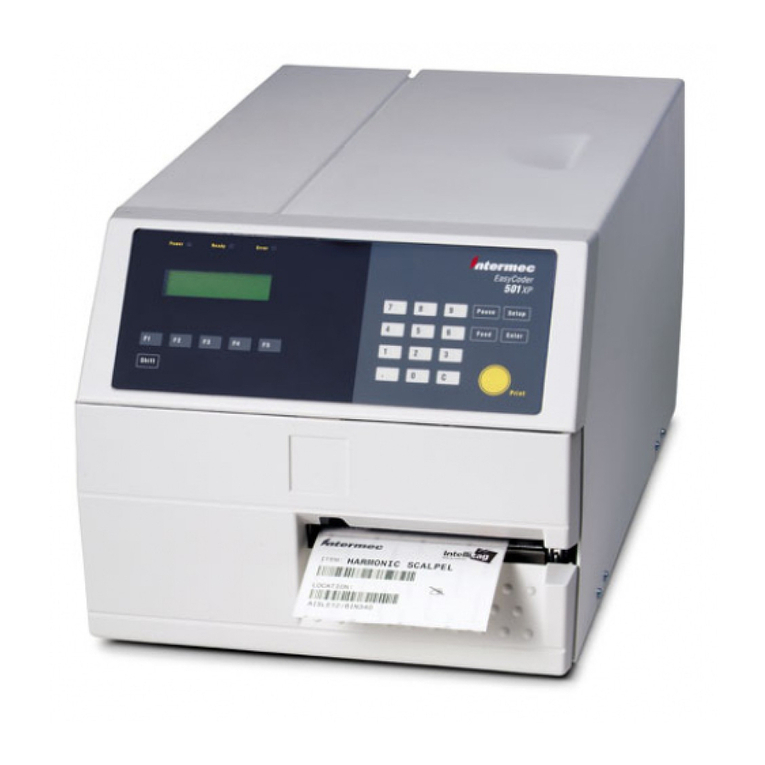 Intermec EasyCoder 501XP Manuel utilisateur
