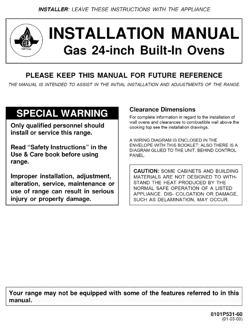 Magic Chef 9112WUV Manuel utilisateur