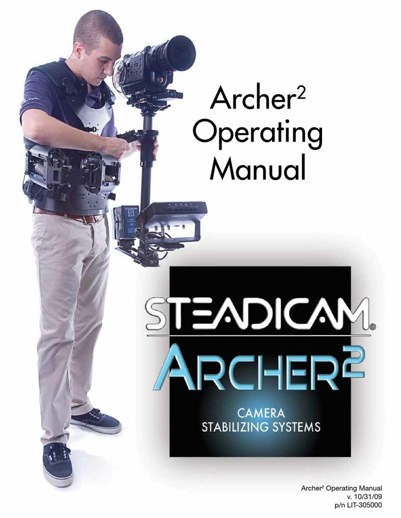 Steadicam ARCHER2 Manuel utilisateur