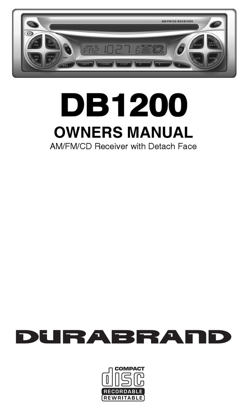 Durabrand DB1200 Manuel utilisateur