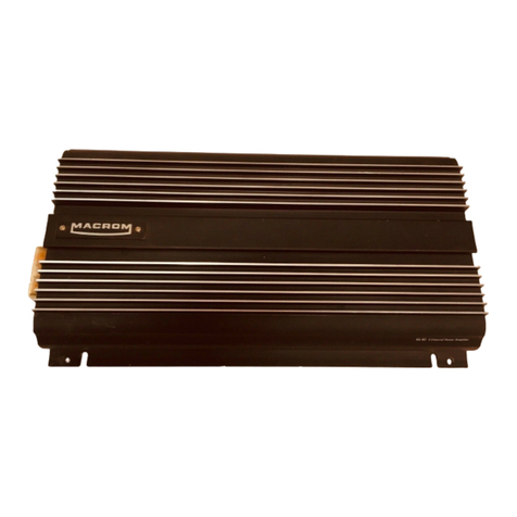 Macrom 44.50 Manuel utilisateur