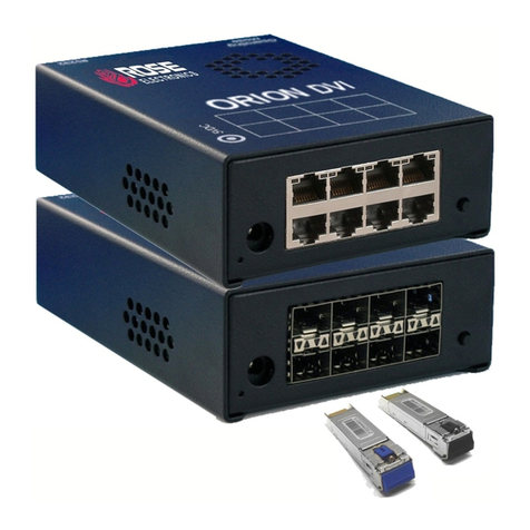 Rose electronics ORION lc Manuel utilisateur