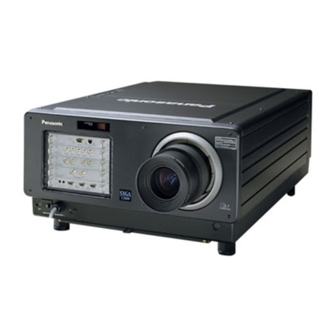 Panasonic PT-D9510E Manuel utilisateur