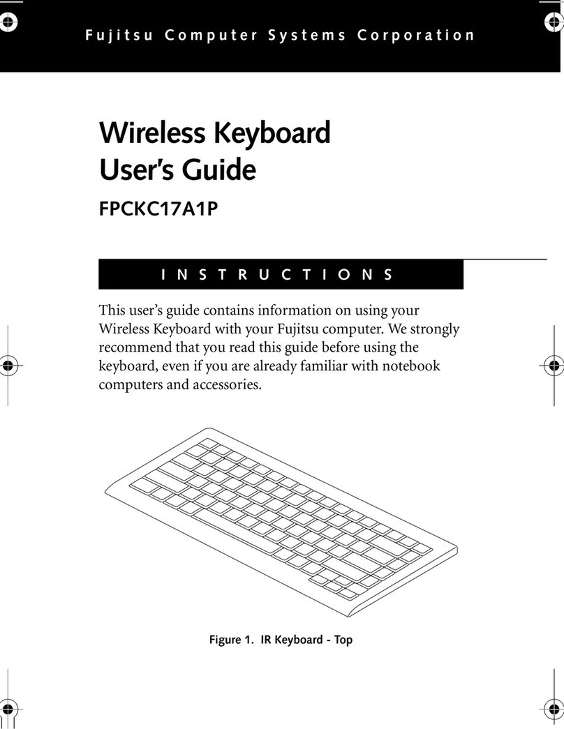Fujitsu FPCKC17A1P Manuel utilisateur