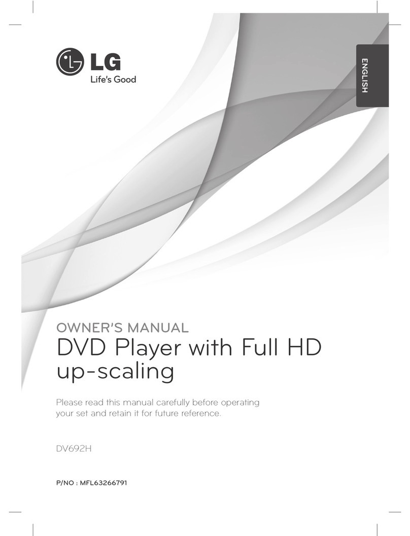 LG DV692H Manuel utilisateur