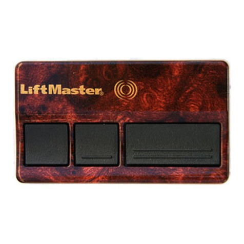 Chamberlain LiftMaster 973W Security+ Manuel utilisateur Chamberlain LiftMaster 973W Security+ Manuel utilisateur