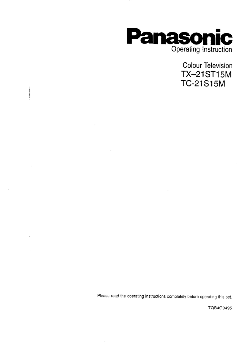Panasonic TX-21ST15M Manuel utilisateur