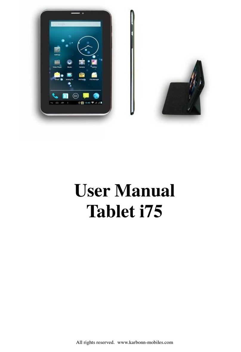 KARBONN i75 Manuel utilisateur