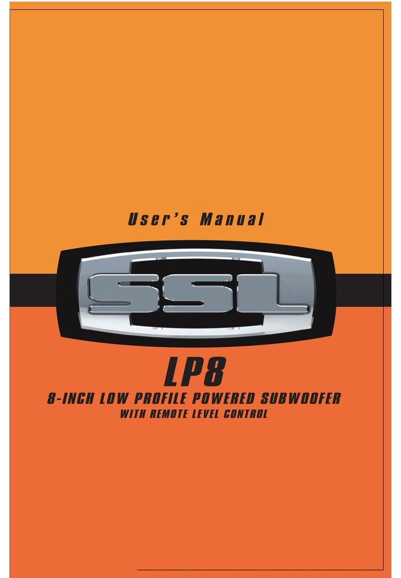 Ssl LP8 Manuel utilisateur Ssl LP8 Manuel utilisateur