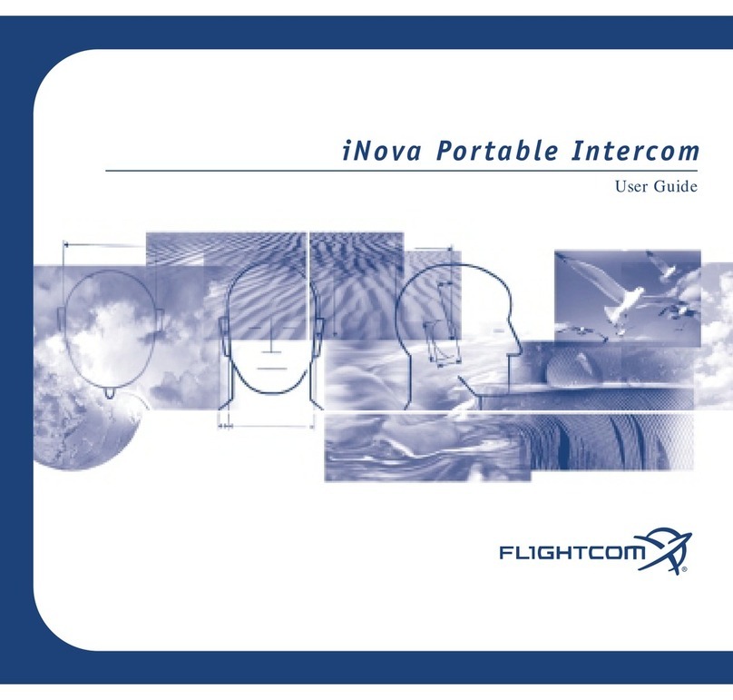 Flightcom iNova Manuel utilisateur