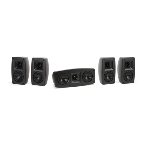 Klipsch Quintet Manuel utilisateur