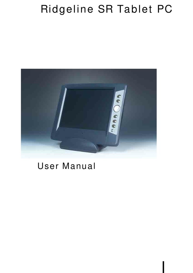 Glacier Ridgeline SR Manuel utilisateur Glacier Ridgeline SR Manuel utilisateur