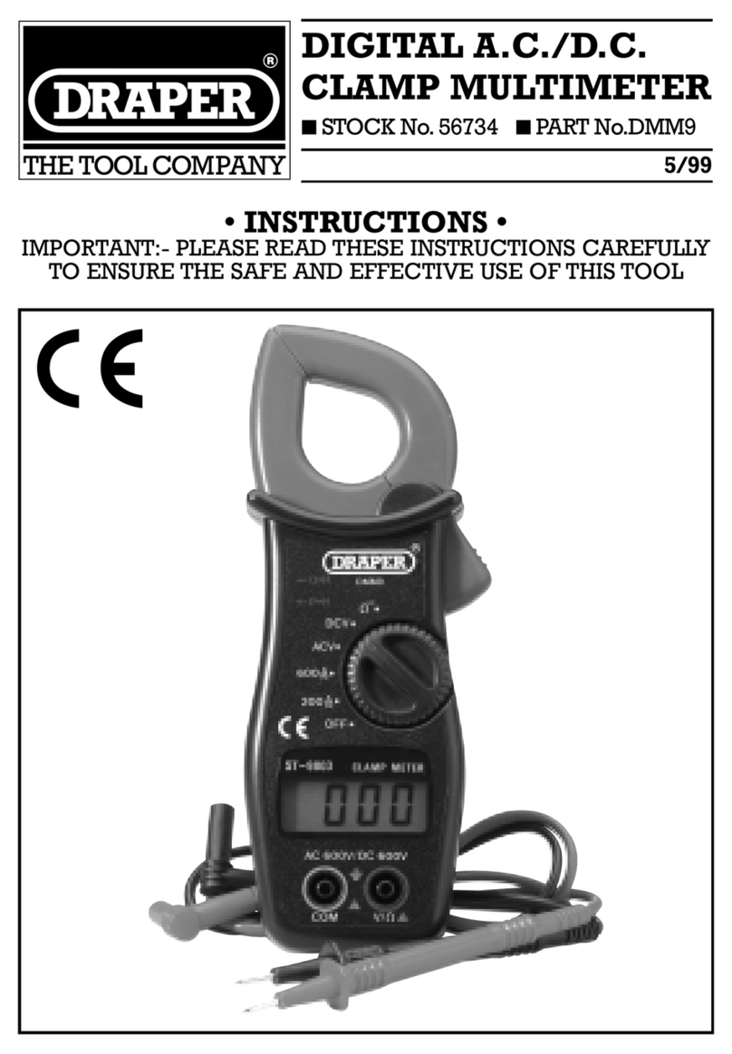 Draper A.C. Manuel utilisateur