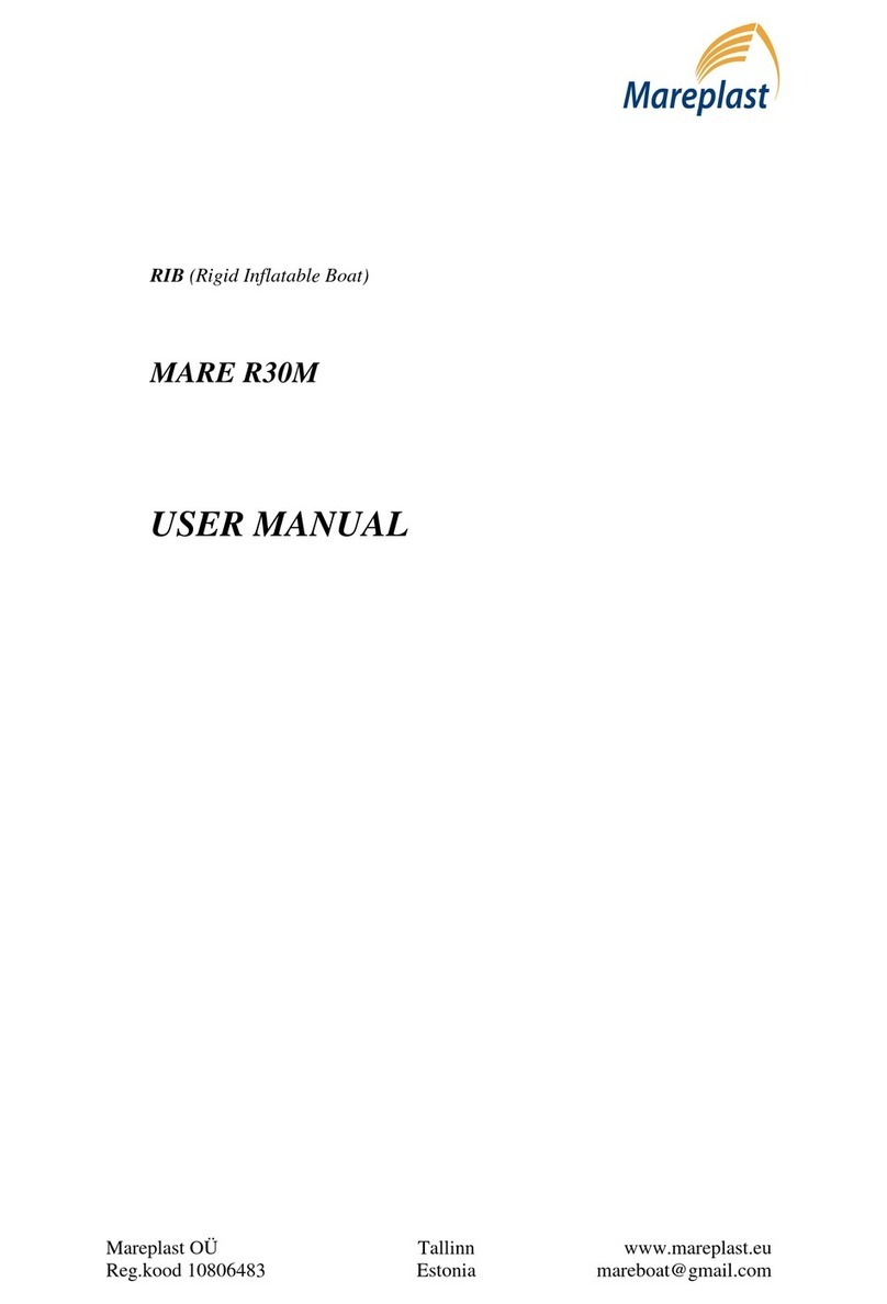 Mareplast Mare R30M Manuel utilisateur
