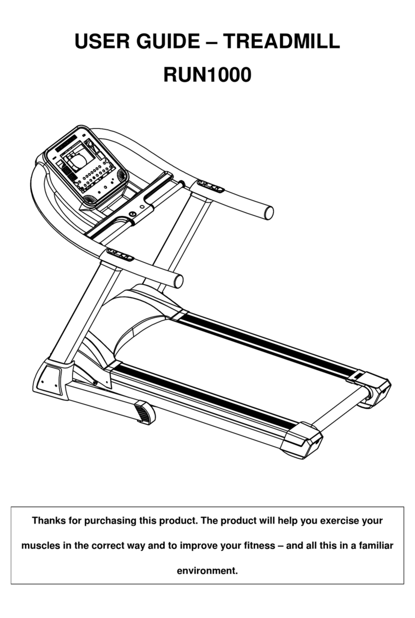 Techness RUN1000 Manuel utilisateur Techness RUN1000 Manuel utilisateur