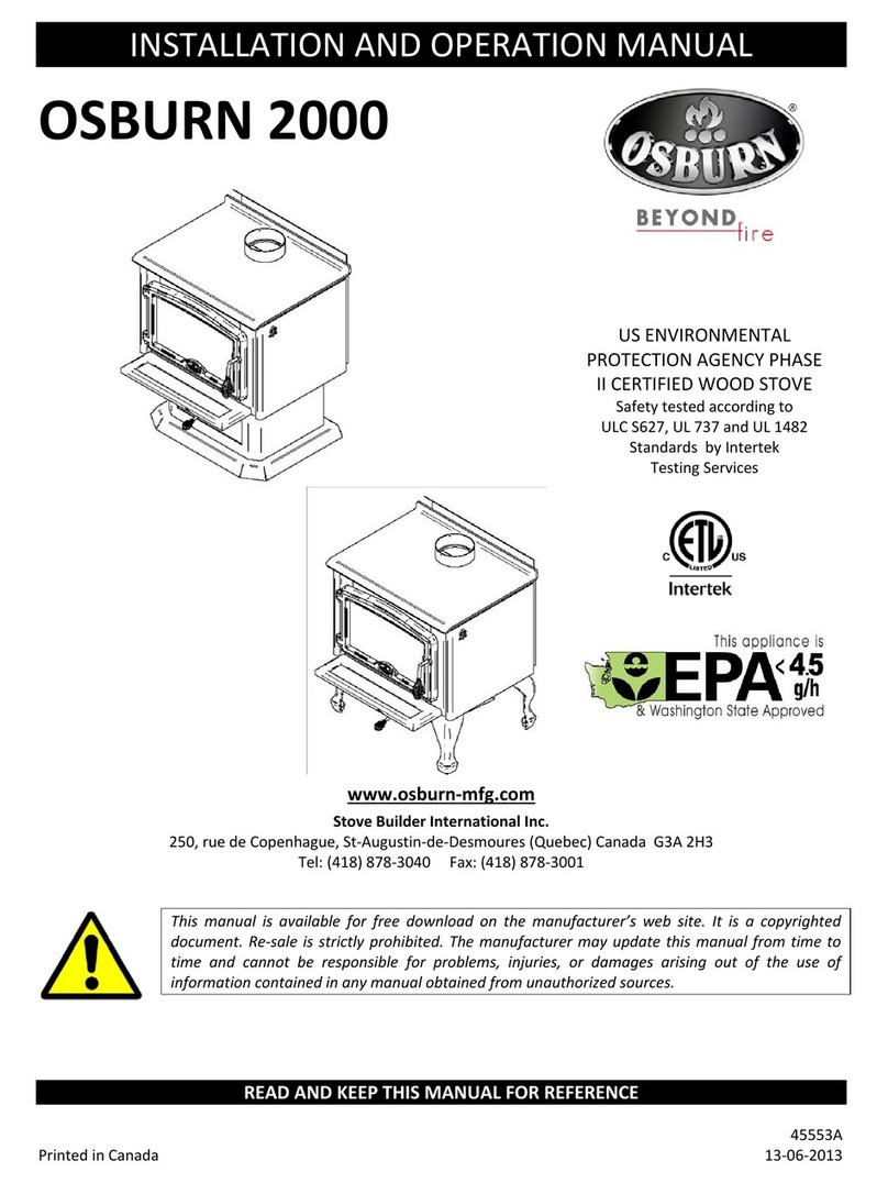 Osburn 2000 Manuel utilisateur
