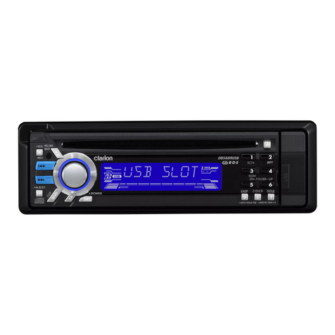 Clarion DB568RUSB Manuel utilisateur
