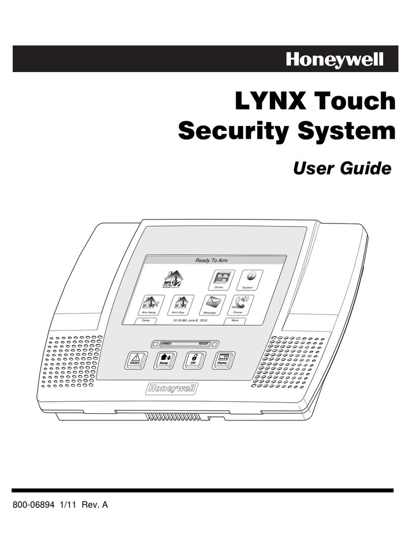 Honeywell LYNX Manuel utilisateur