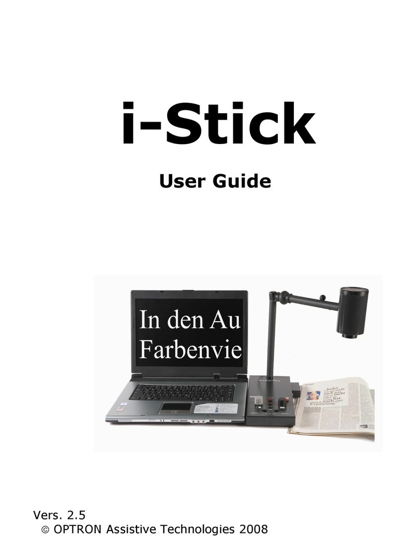 OPTRON i-Stick Manuel utilisateur