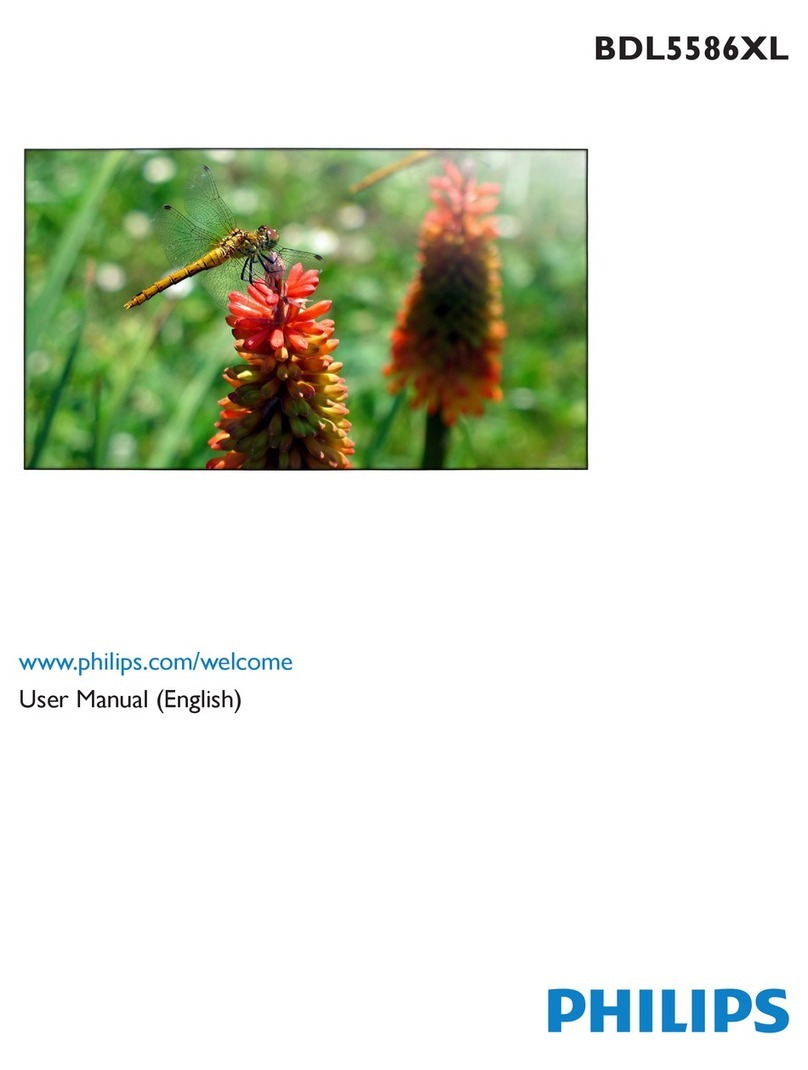 Philips SignageSolutions BDL5586XL Manuel utilisateur