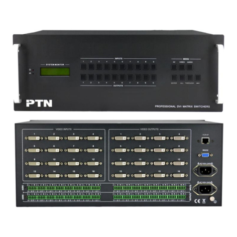 PTN MDV1616A Manuel utilisateur