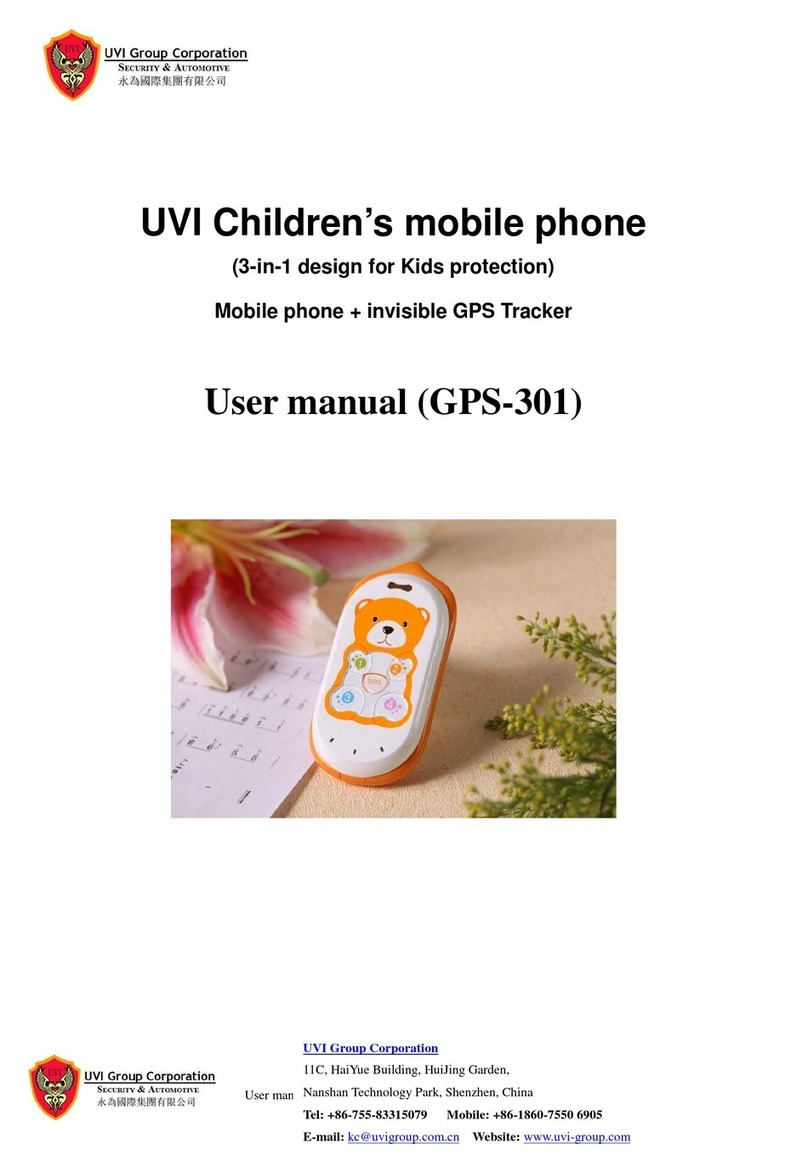 UVI Group GPS-301 Manuel utilisateur