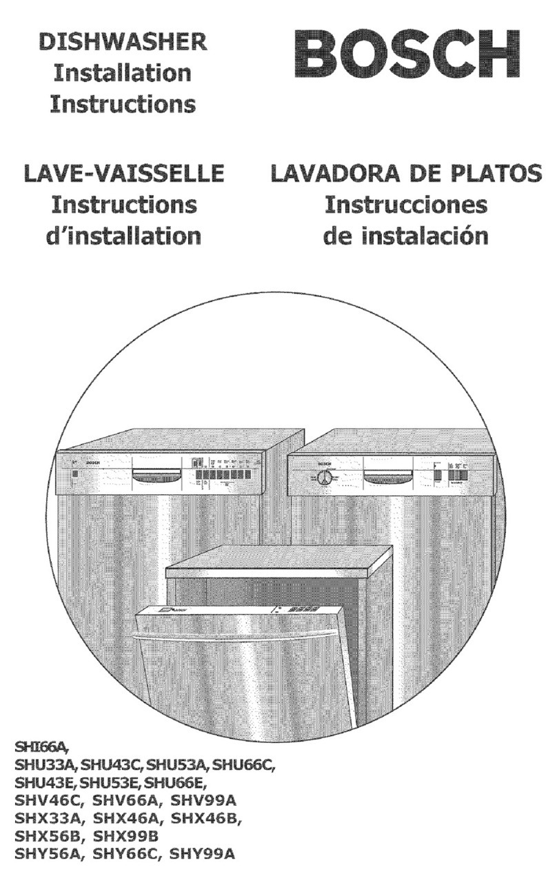 Bosch SHI66A Manuel utilisateur