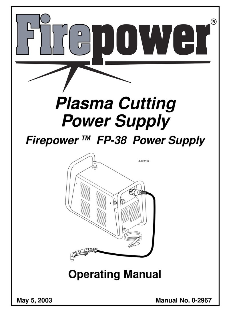 Fire Power FP-38 Manuel utilisateur Fire Power FP-38 Manuel utilisateur