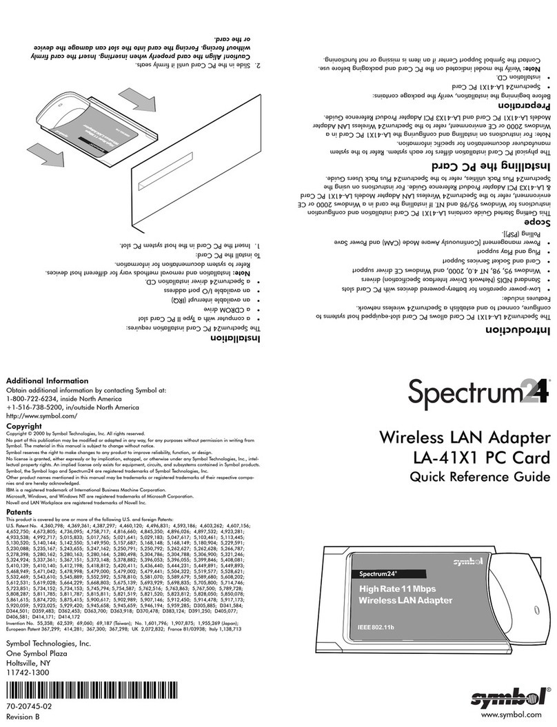 Spectrum 24 LA-41X1 Manuel utilisateur