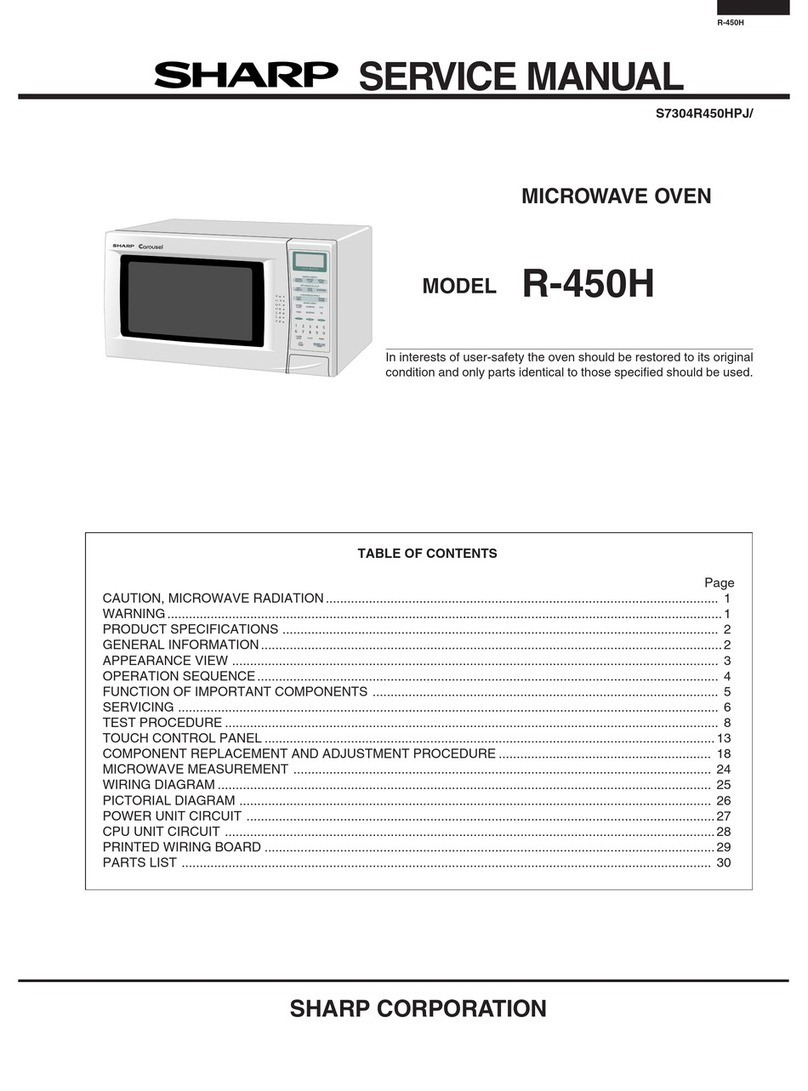Sharp R-450H Manuel utilisateur